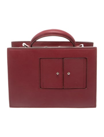 Leather Top Handle Bag