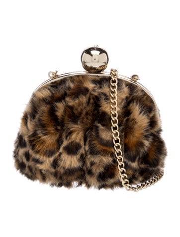 Faux Fur Clutch