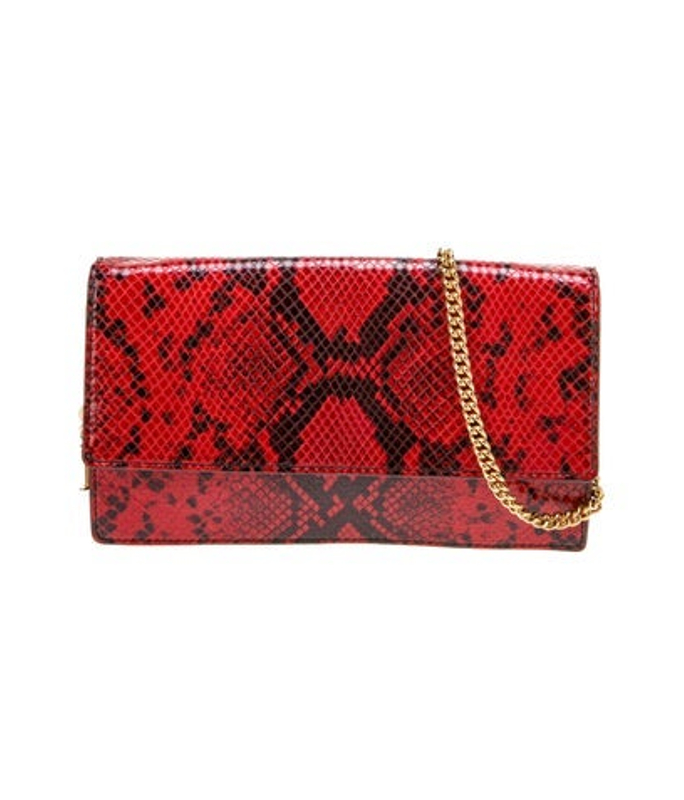 Alexander McQueen Mcqueen Python Clutch