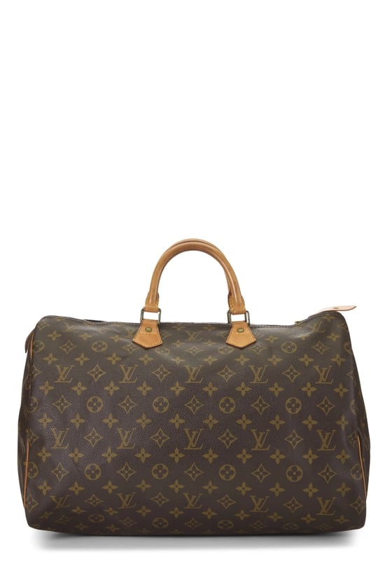Monogram Canvas Speedy 40