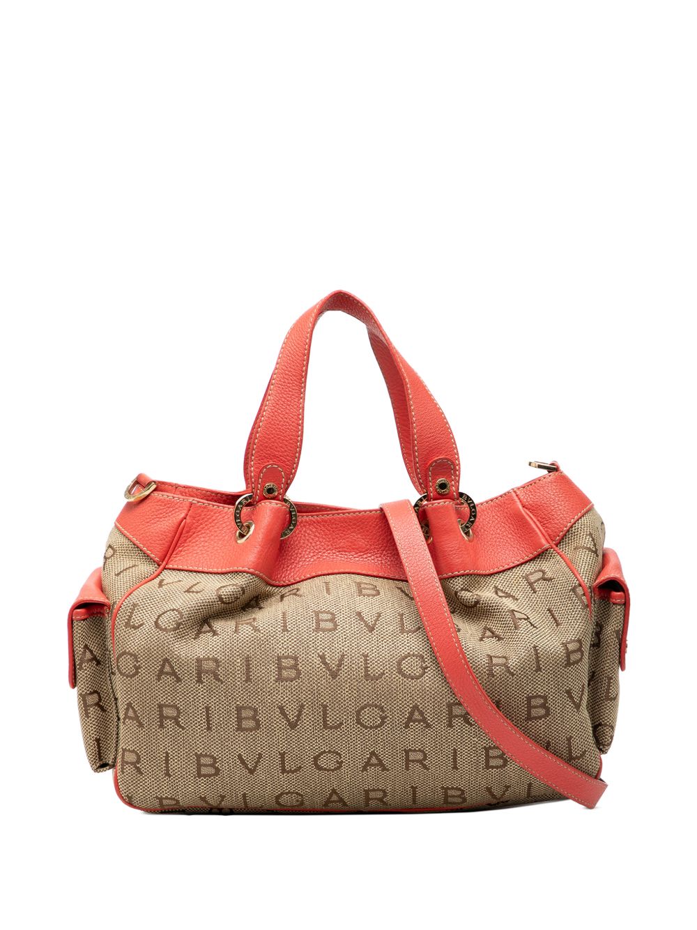 1990-2000 Logomania Canvas satchel