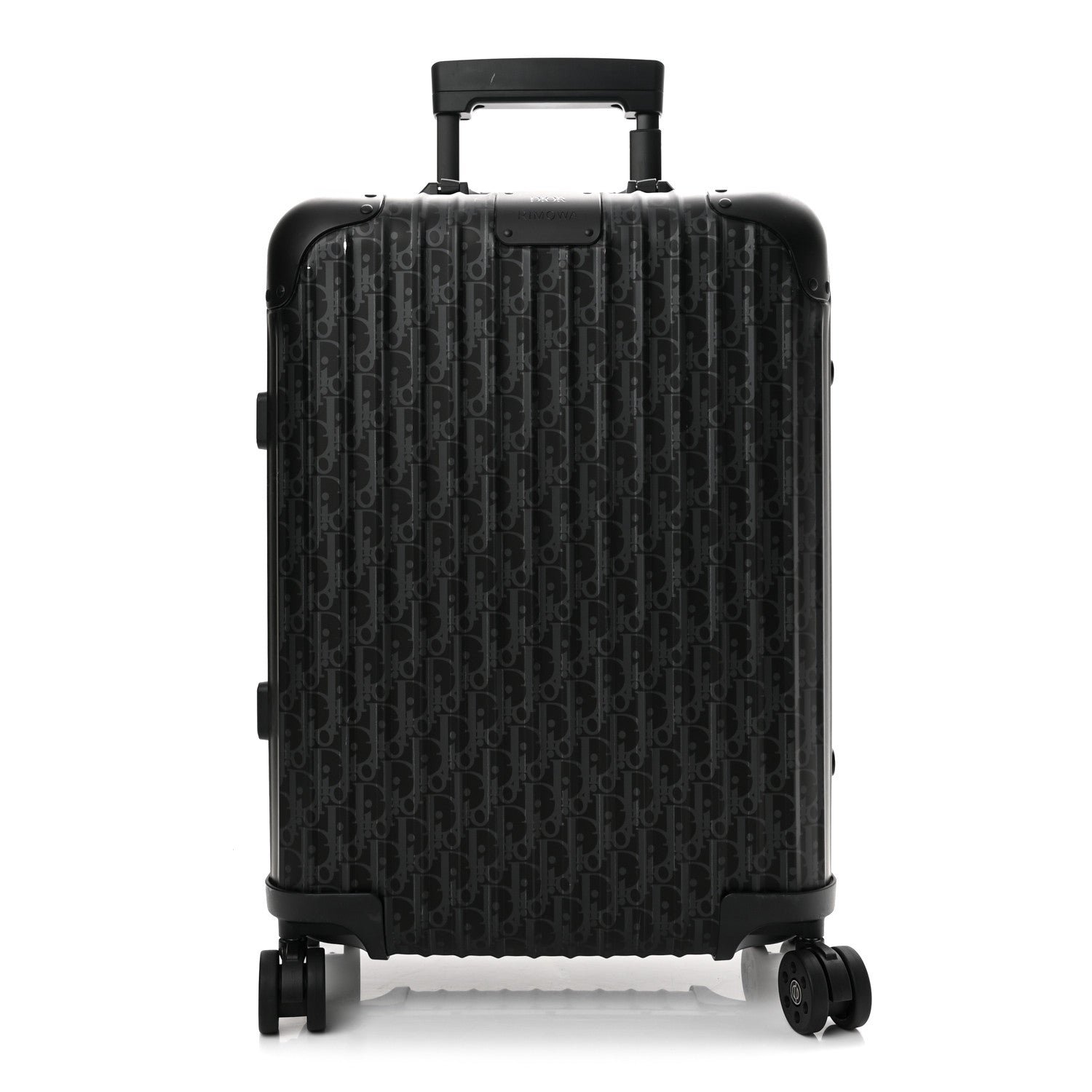 Christian Dior X RIMOWA Aluminum Gradient Original Cabin Luggage Black