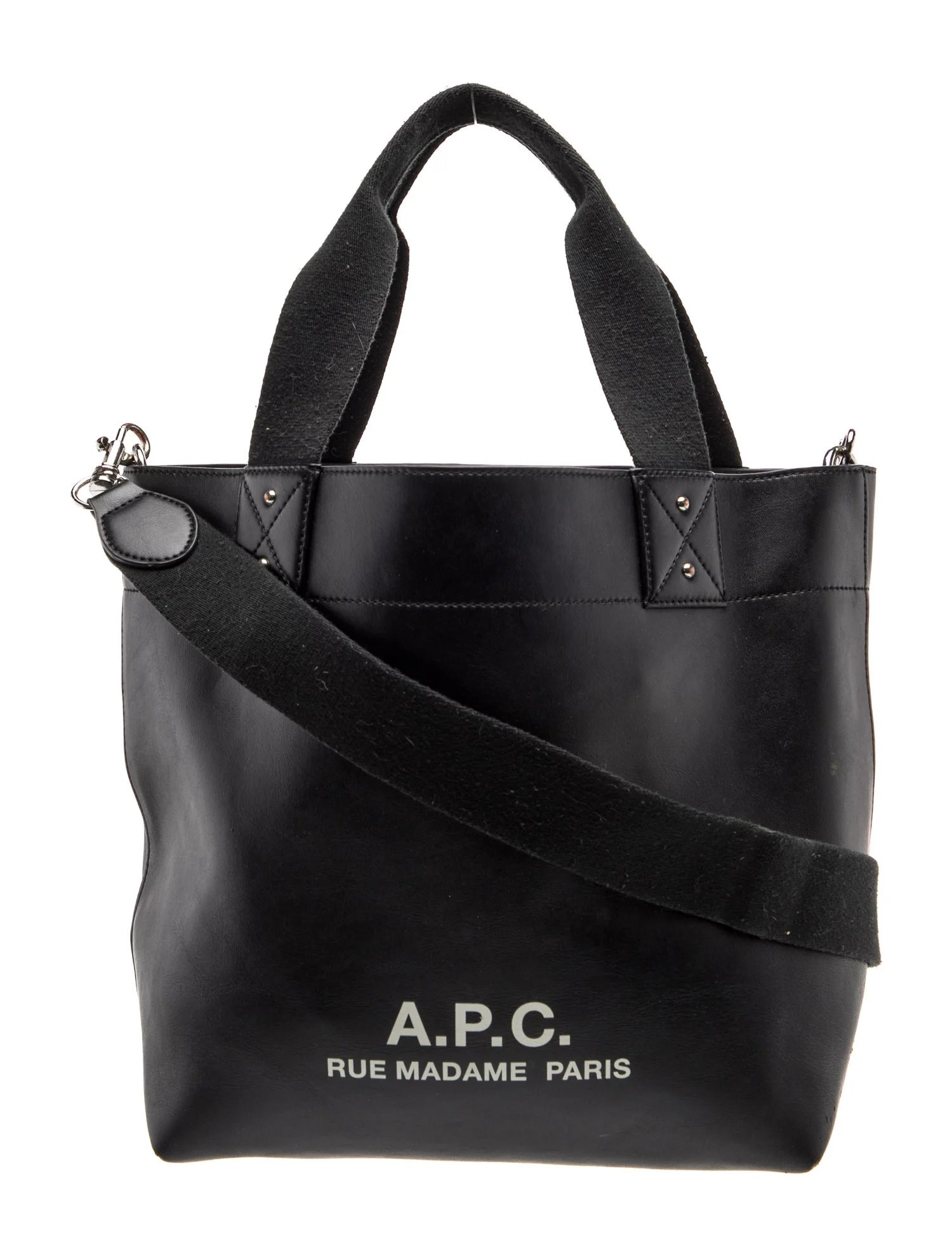 A.P.C. Leather Top Handle Bag