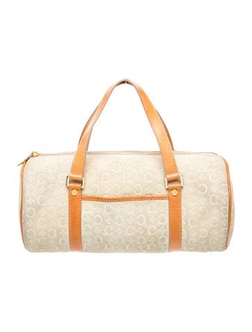 Triomphe C Macadam Barrel Handbag Vintage