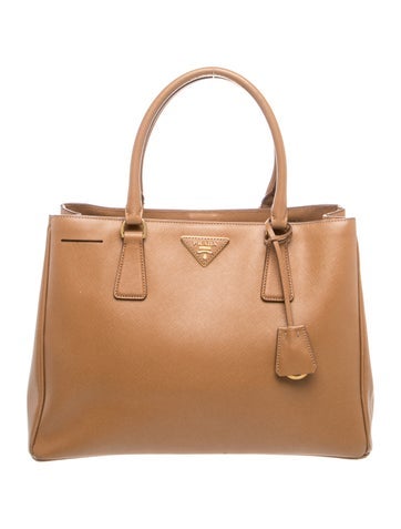 Prada Saffiano Leather Galleria Double Zip