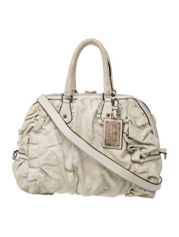 Dolce & Gabbana Leather Top Handle Bag