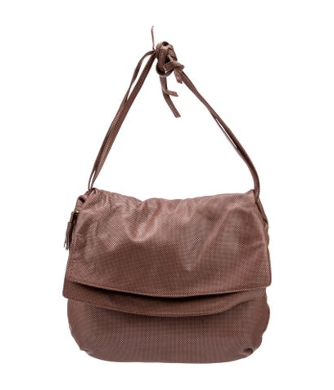 Bottega Veneta Veneta Leather Shoulder Bag Vintage