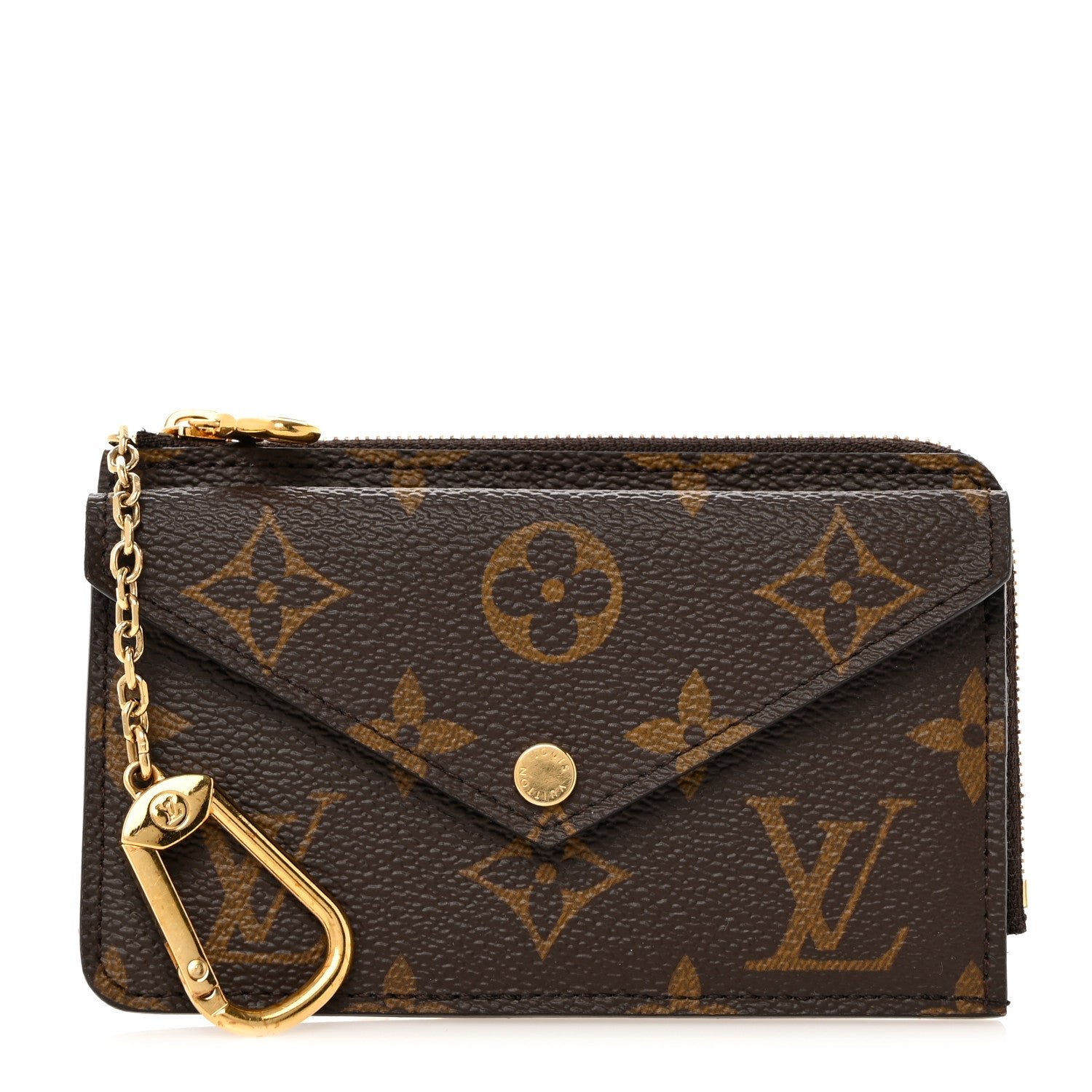 Louis Vuitton Monogram Recto Verso Card Holder Black