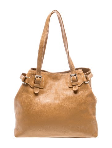 Enameled Metal Triangle Shoulder Bag