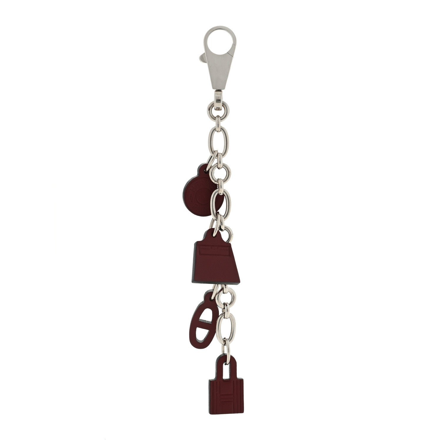 Hermes Barenia Breloque Olga Amulette Bag Charm Rouge H