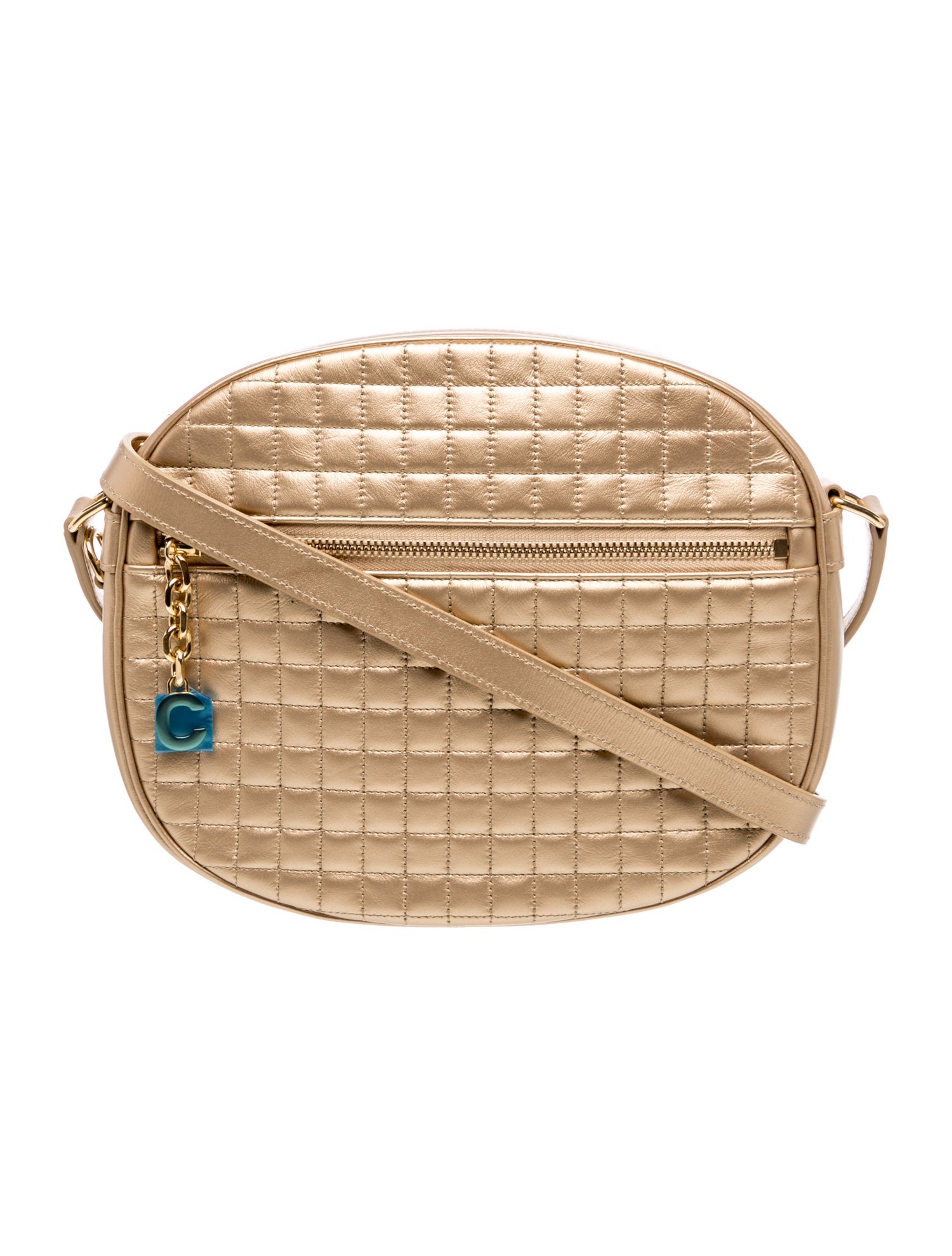 Celine Leather C Charm Bag