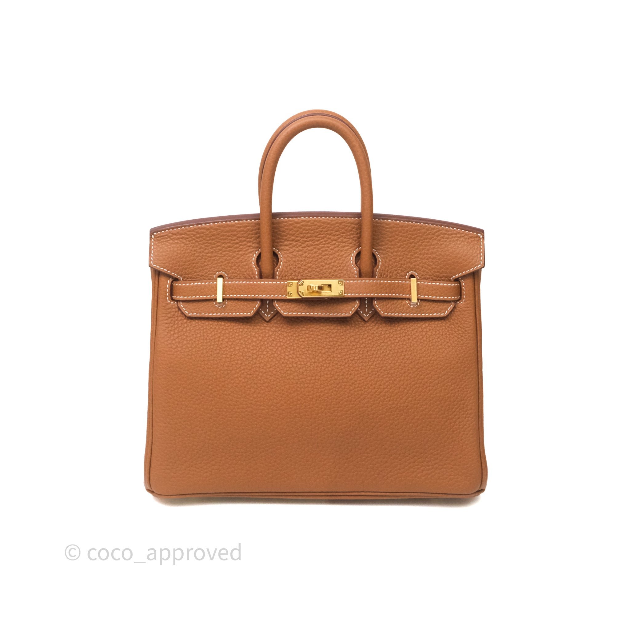 Hermès Birkin 25 Gold 37 Togo Gold Hardware
