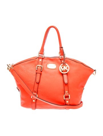 Leather Top Handle Bag