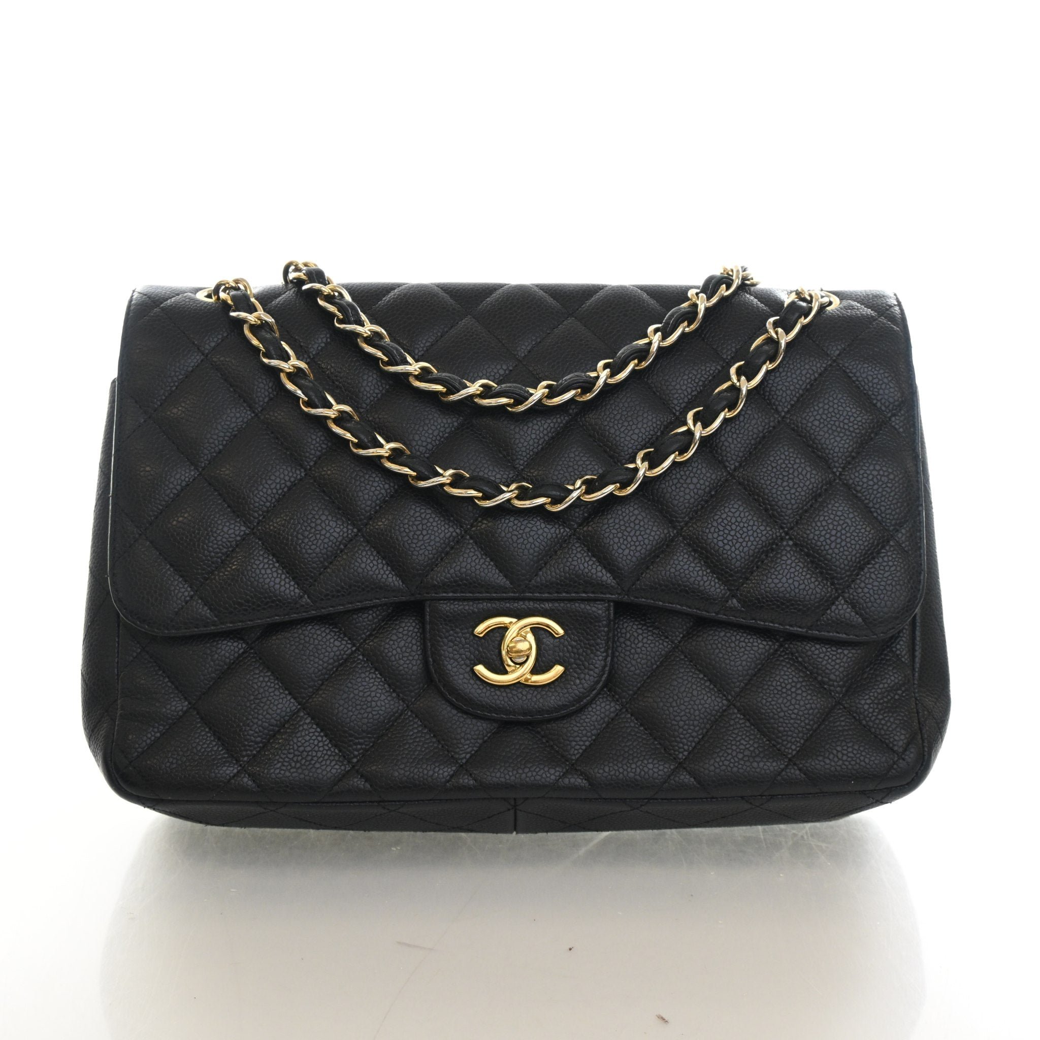 Chanel Jumbo Caviar Classic Double Flap Bag
