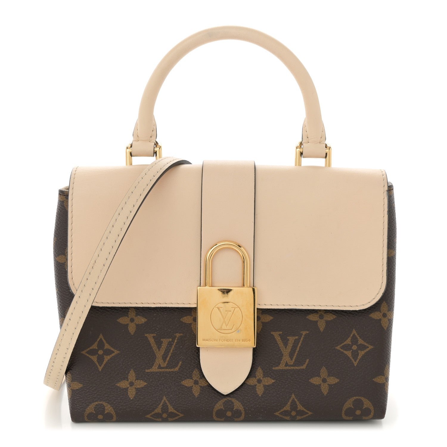 Louis Vuitton Monogram Locky BB Creme