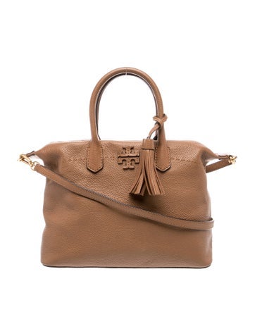 Leather Top Handle Bag
