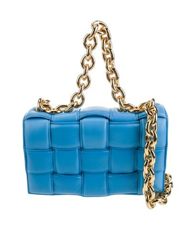 Bottega Veneta Veneta Intrecciato Chain Padded Cassette