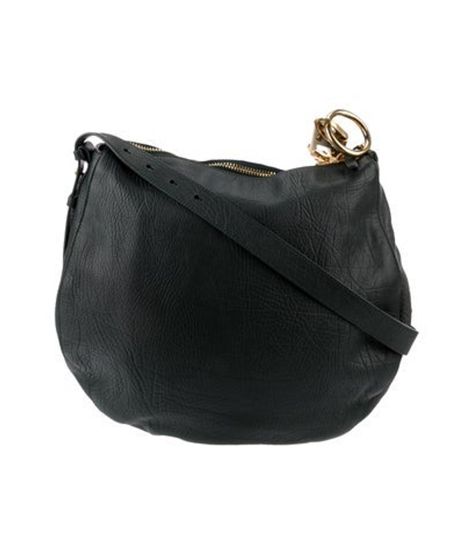 Burberry Leather Knight Crossbody Bag Medium