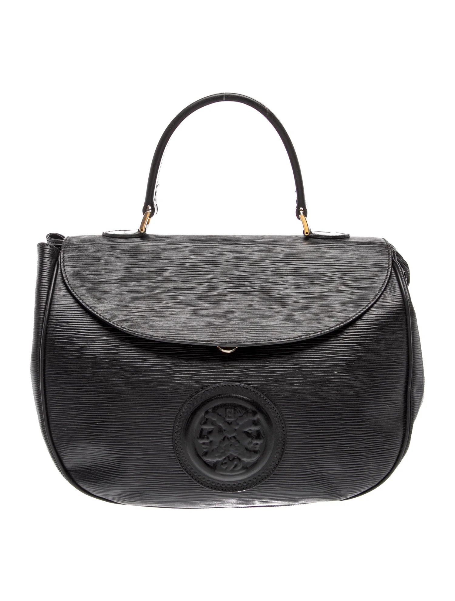 Leather Top Handle Bag Vintage
