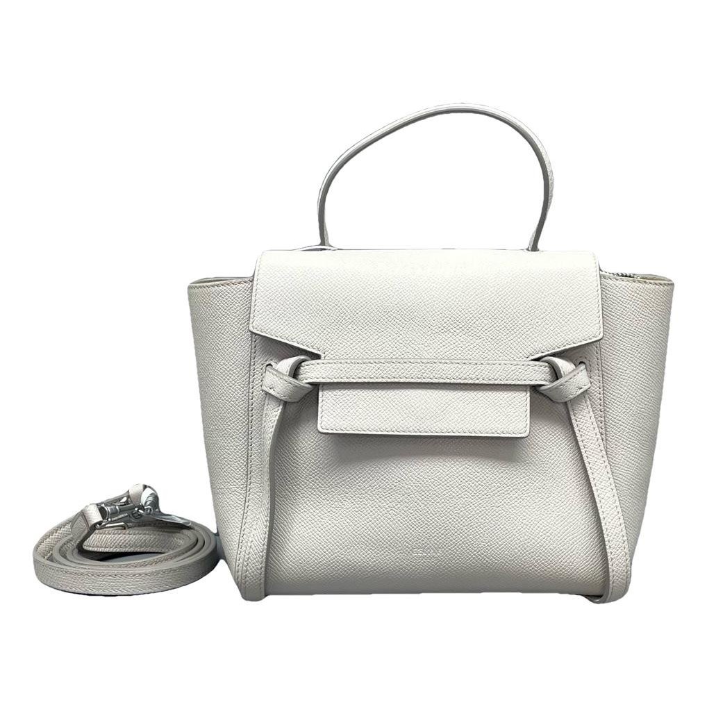 Nano Luggage leather handbag