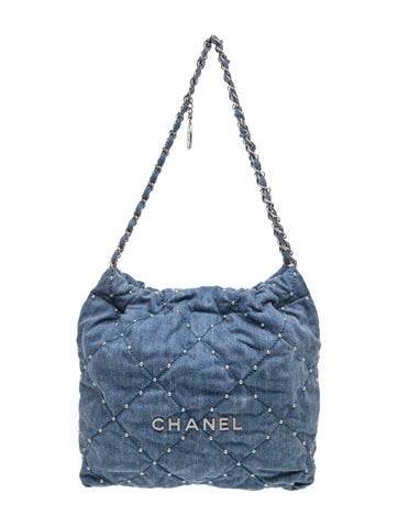 2024 Small Studded Denim 22 Hobo