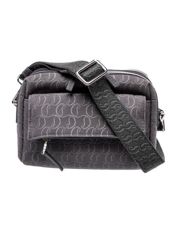 Christian Louboutin Canvas Messenger Bag