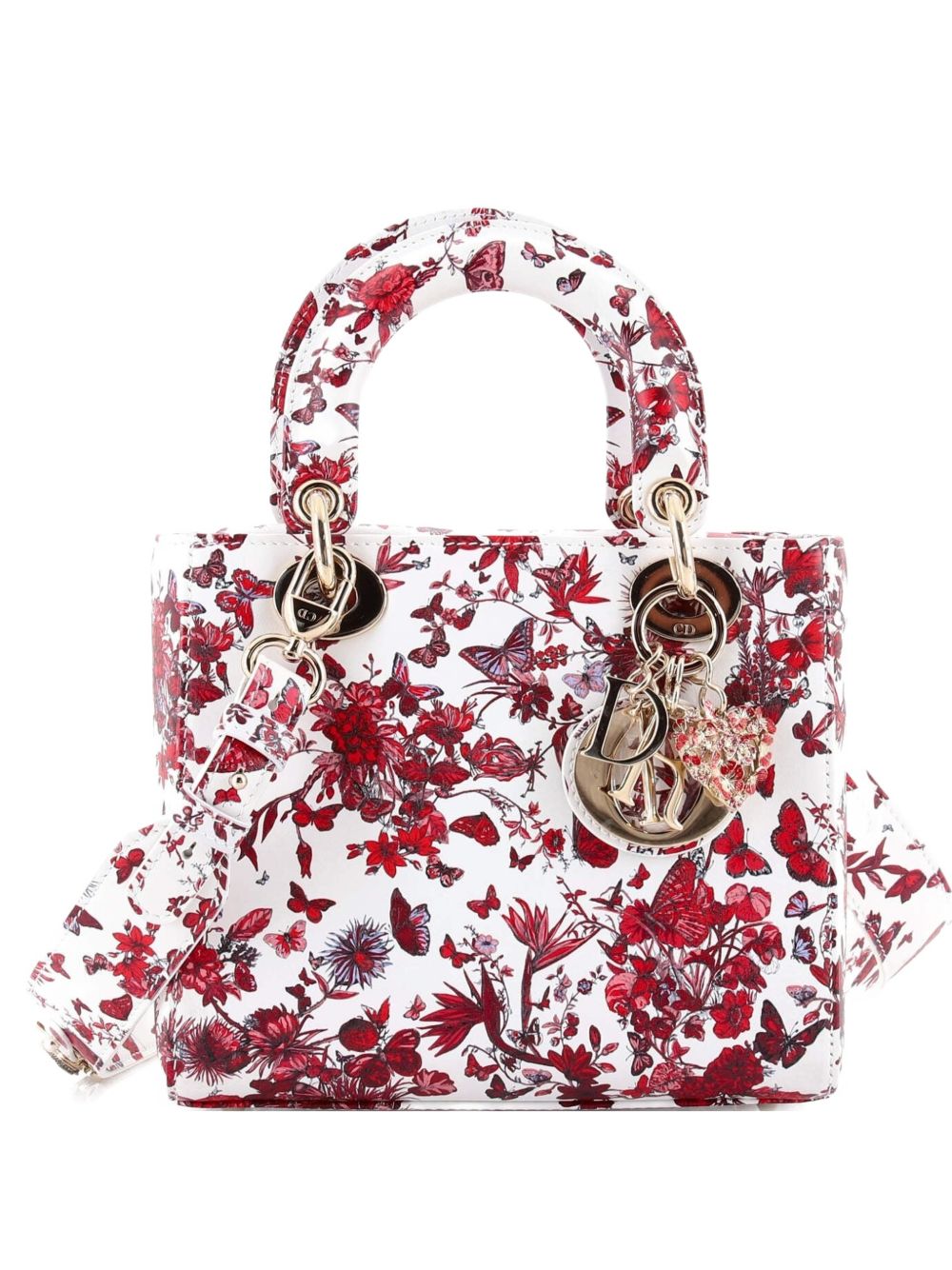 My ABCDior Lady Dior Bag Printed Leather Small satchel