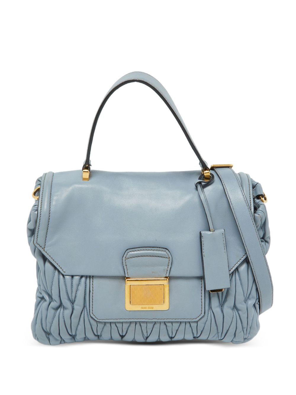 Matelassé cross body bag