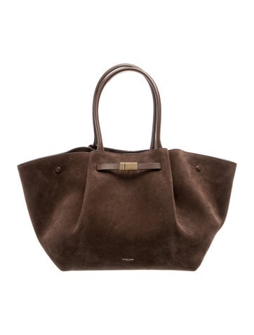 Suede New York Tote Large