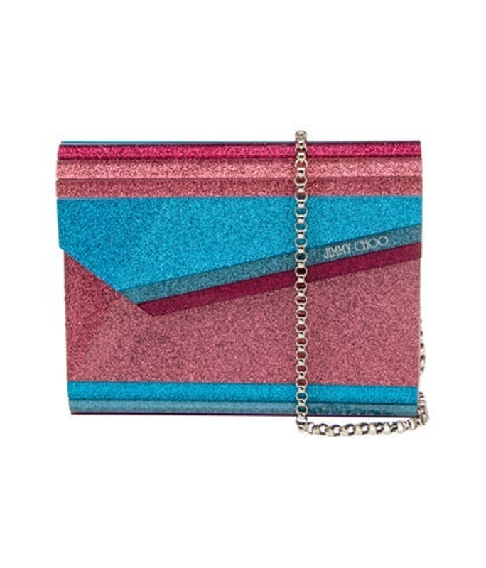 Jimmy Choo Choo Glitter Crossbody Bag