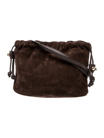 Suede Crossbody Bag