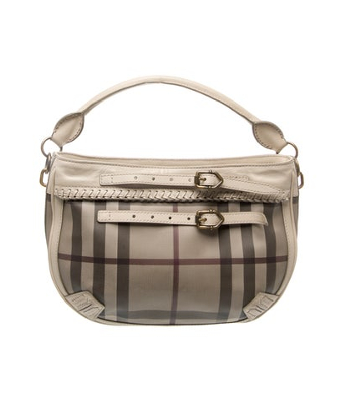 Burberry Smoked Check Shoulder Bag