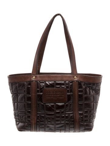 Leather Top Handle Bag