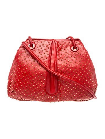 Judith Leiber Leather Bucket Bag