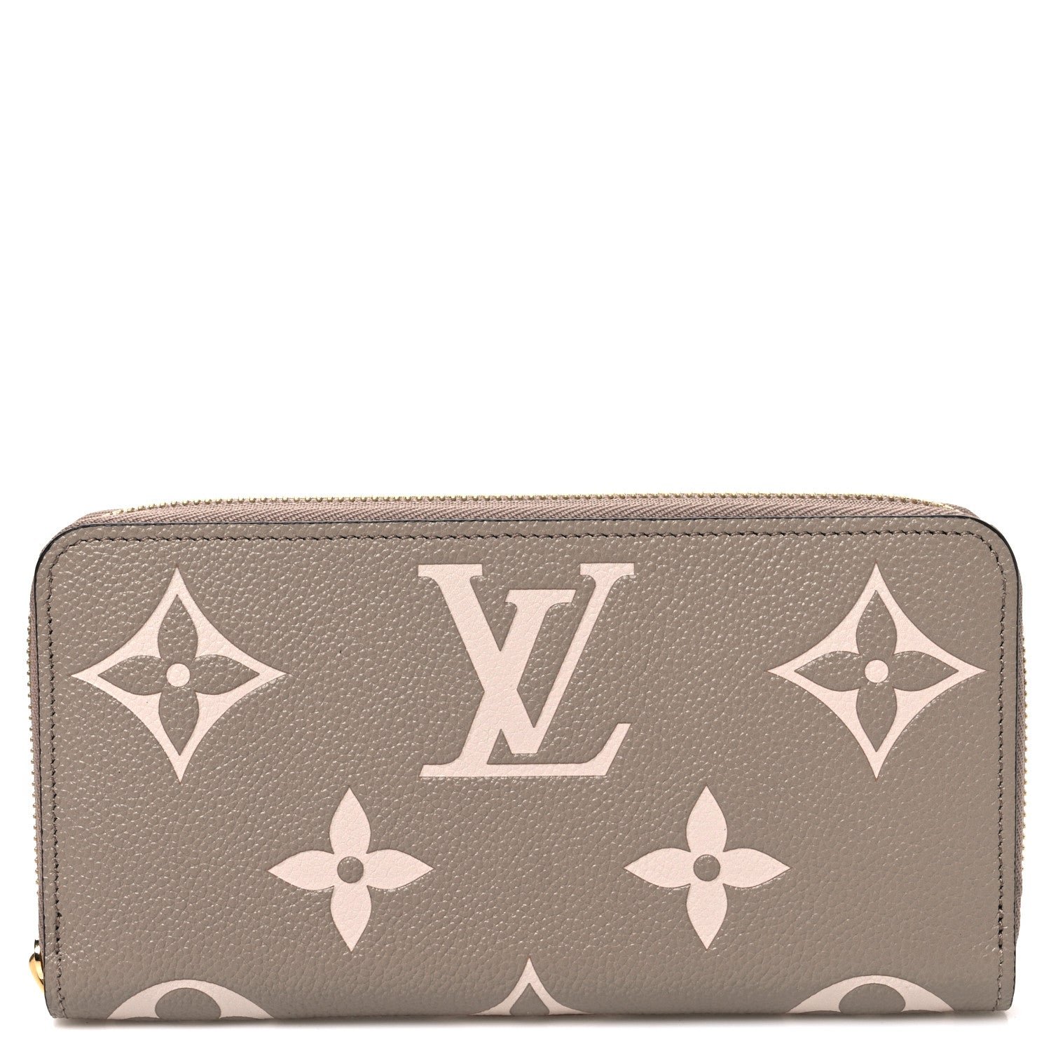 Louis Vuitton Empreinte Monogram Giant Zippy Wallet Tourterelle Creme