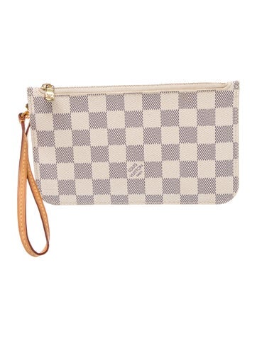 Damier Azur Neverfull Pouch MM
