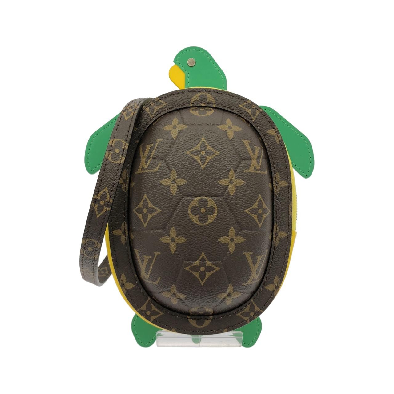 Louis Vuitton Monogram Reverse LV Turtle Wearable Wallet M25804 Sh...