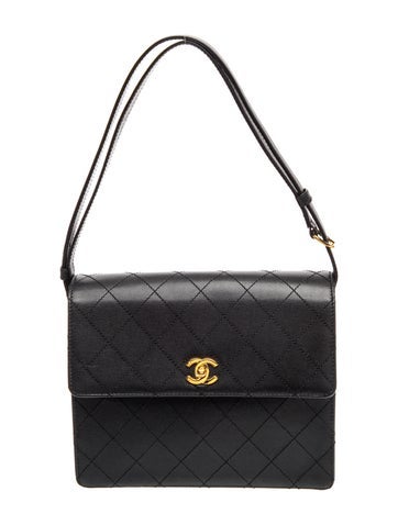 Diamond Stitch Shoulder Bag