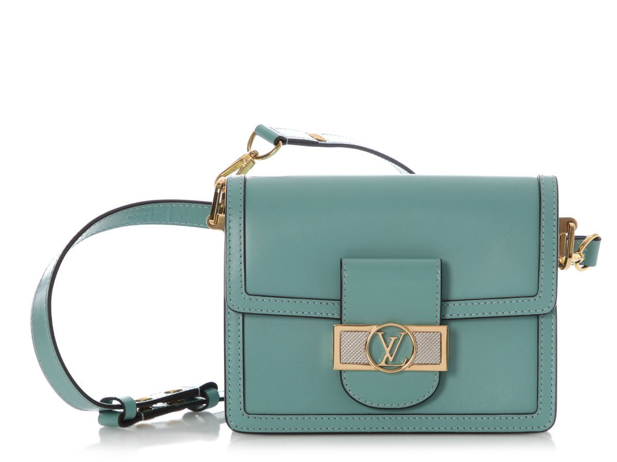Louis Vuitton Louis Vuitton Mini Blue Dauphine Bag