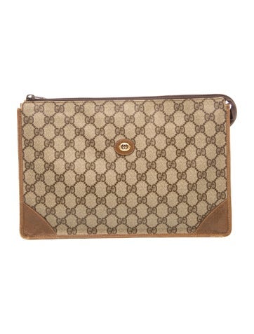 GG Supreme Vintage Clutch