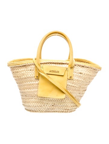 Jacquemus Straw Le Panier Soleil Large