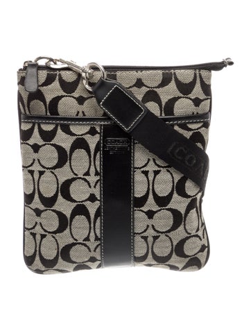 Jacquard Messenger Bag