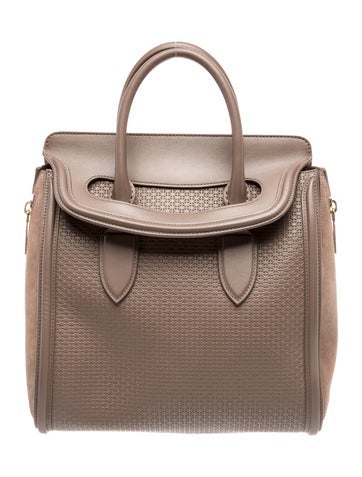 Leather Top Handle Bag