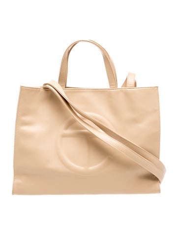 Vegan Leather Shopping Bag Medium