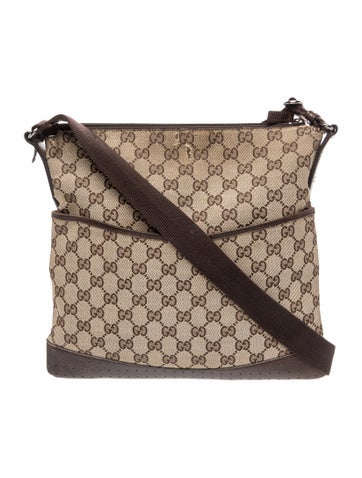GG Canvas Messenger Bag
