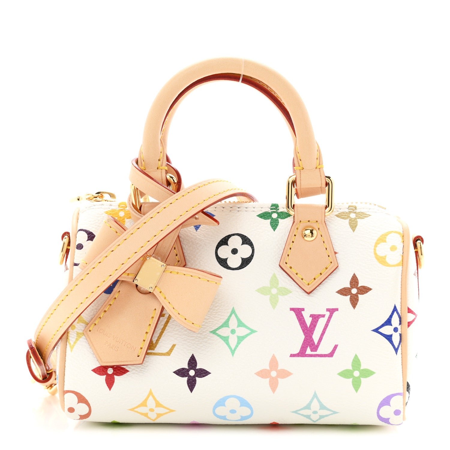 Louis Vuitton Louis Vuitton LV X TM Monogram Multicolor Nano Speedy White