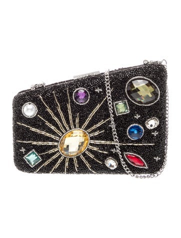 Staud Carmella Beaded Clutch