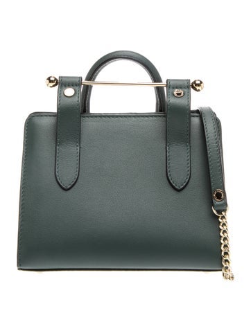 Leather Top Handle Bag Nano