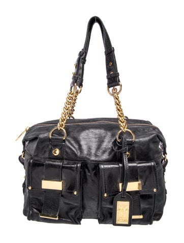 Badgley Mischka Leather Shoulder Bag