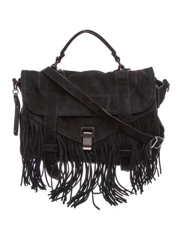 Proenza Schouler Suede Top Handle Bag